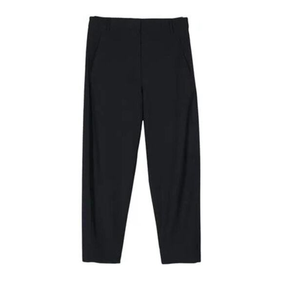 Tibi Straight Dress Pants Black Size 6 - Picture 1 of 5